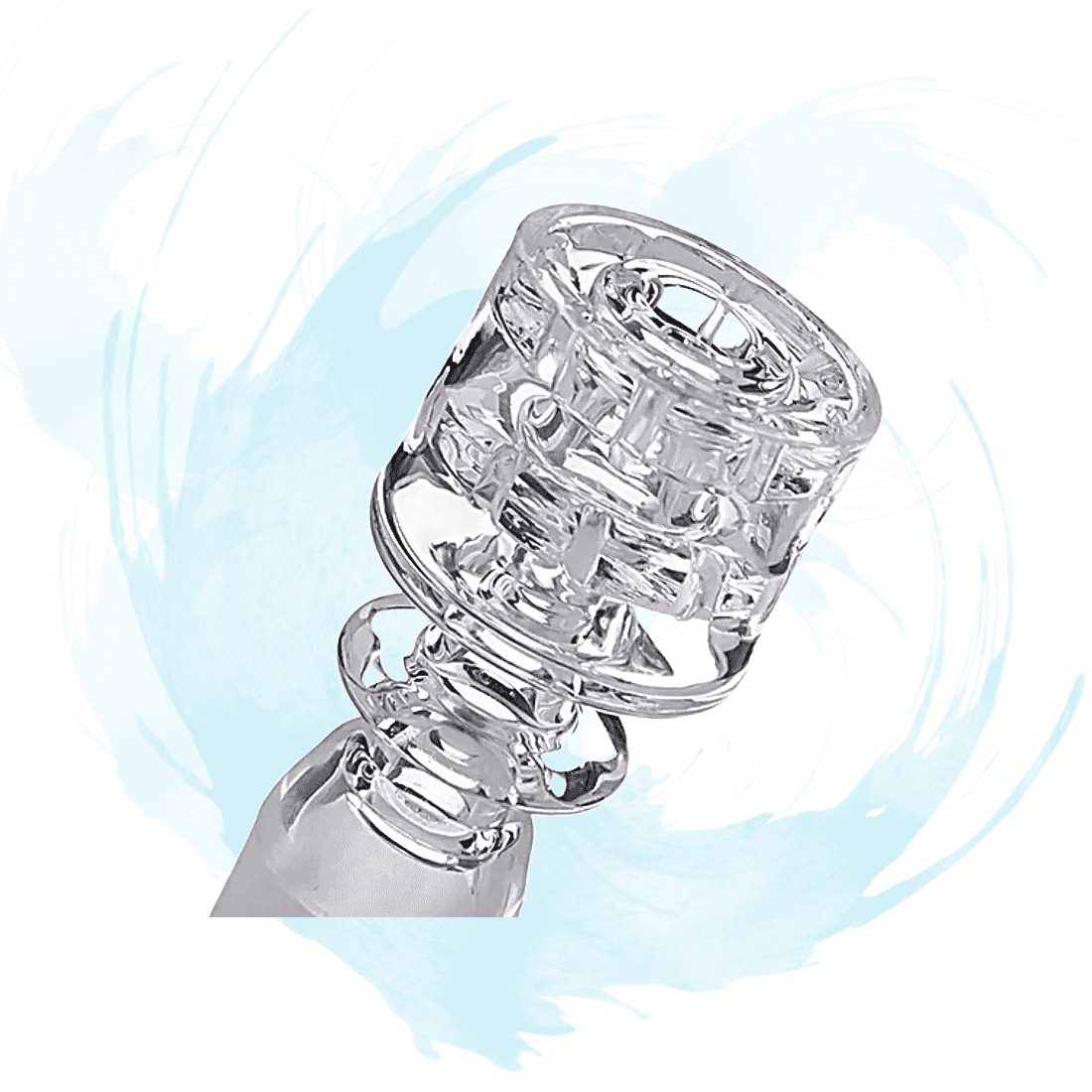 Domeless | Diamond Knot Banger | ArtistPipes