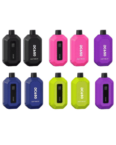 DC650 Dual Cartridge 510 Battery with digital display and Type-C charging cable