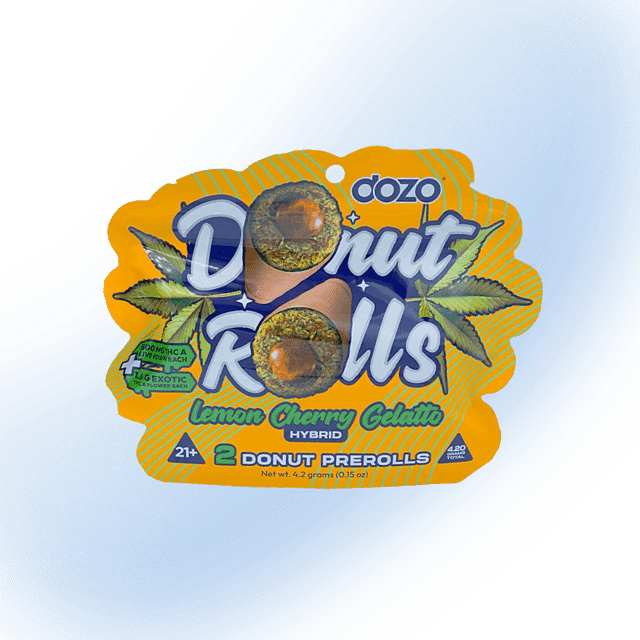 Dozo Donut Rolls Lemon Cherry Gelatto