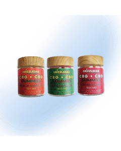 DrizzleDab CBG + CBD Gummies 1500mg - Flavors