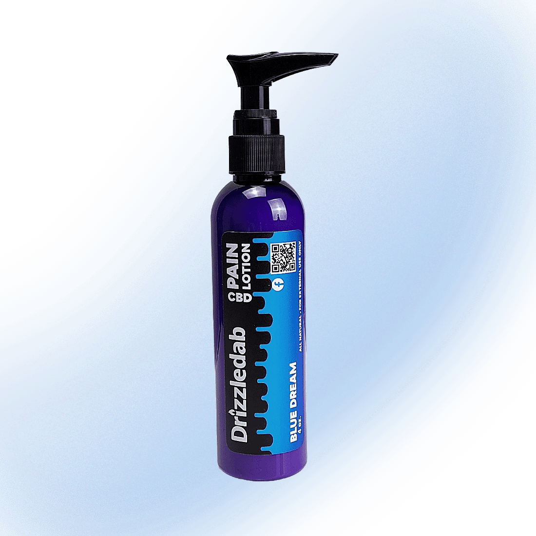 DrizzleDab CBD Pain Lotion - Blue Dream