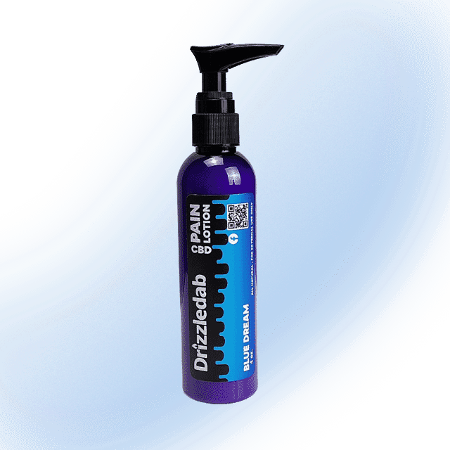 DrizzleDab CBD Pain Lotion - Blue Dream