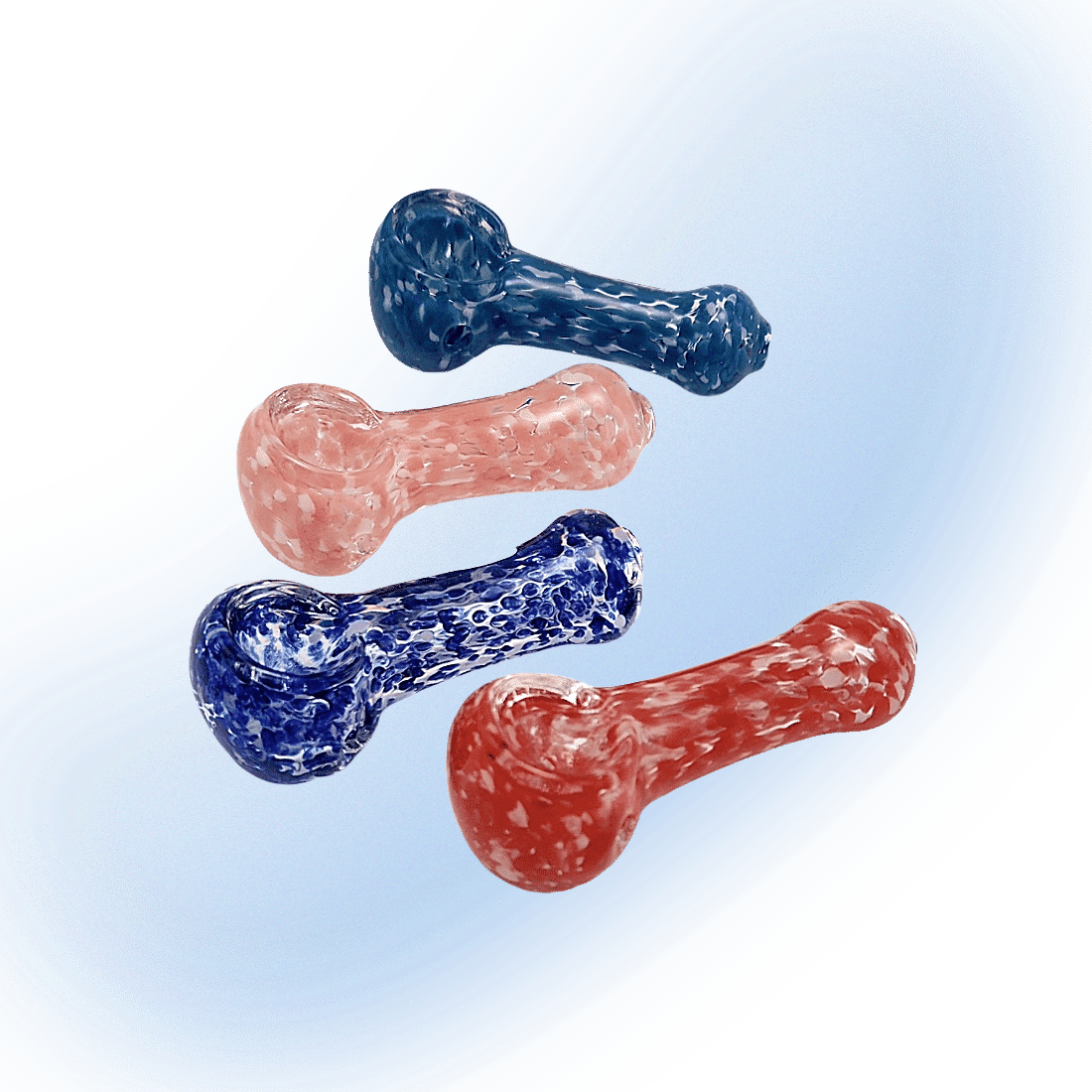 Imp Small Frit Glass Spoons | 3"