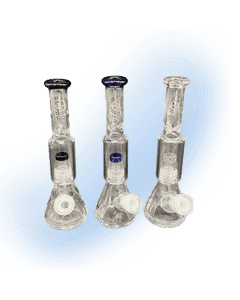 Encore Salt Shaker Matrix Glass Beaker Bong