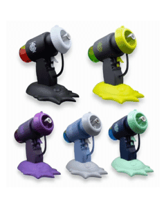 Flashback Torch with cartoon-inspired design and hidden storage feature