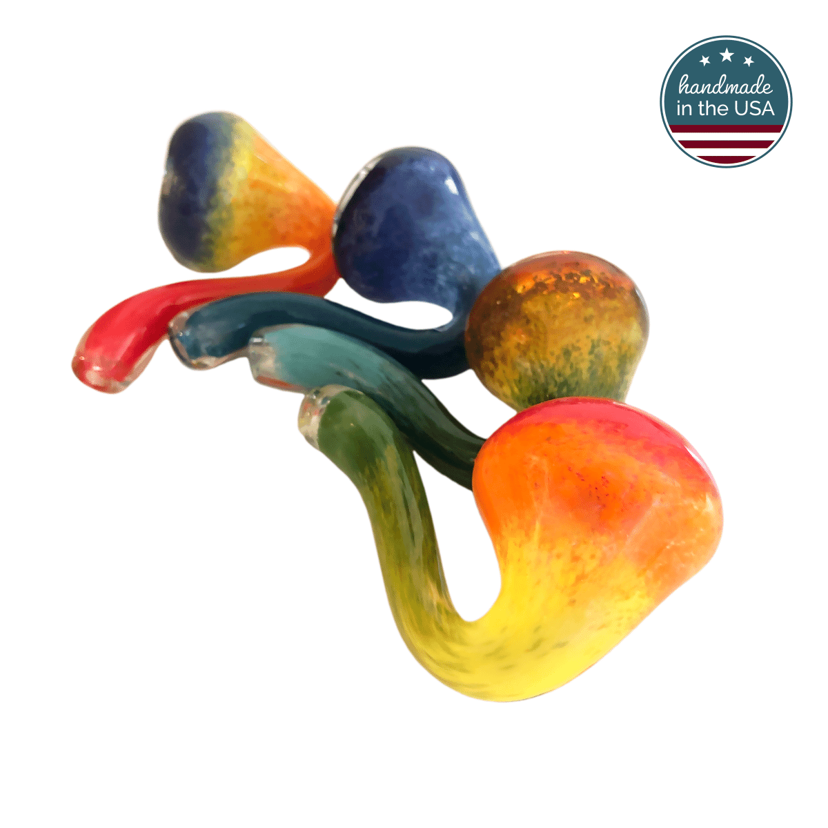 Frit Glass Sherlock Pipes | CannaDevices | upperlimitsinc.com