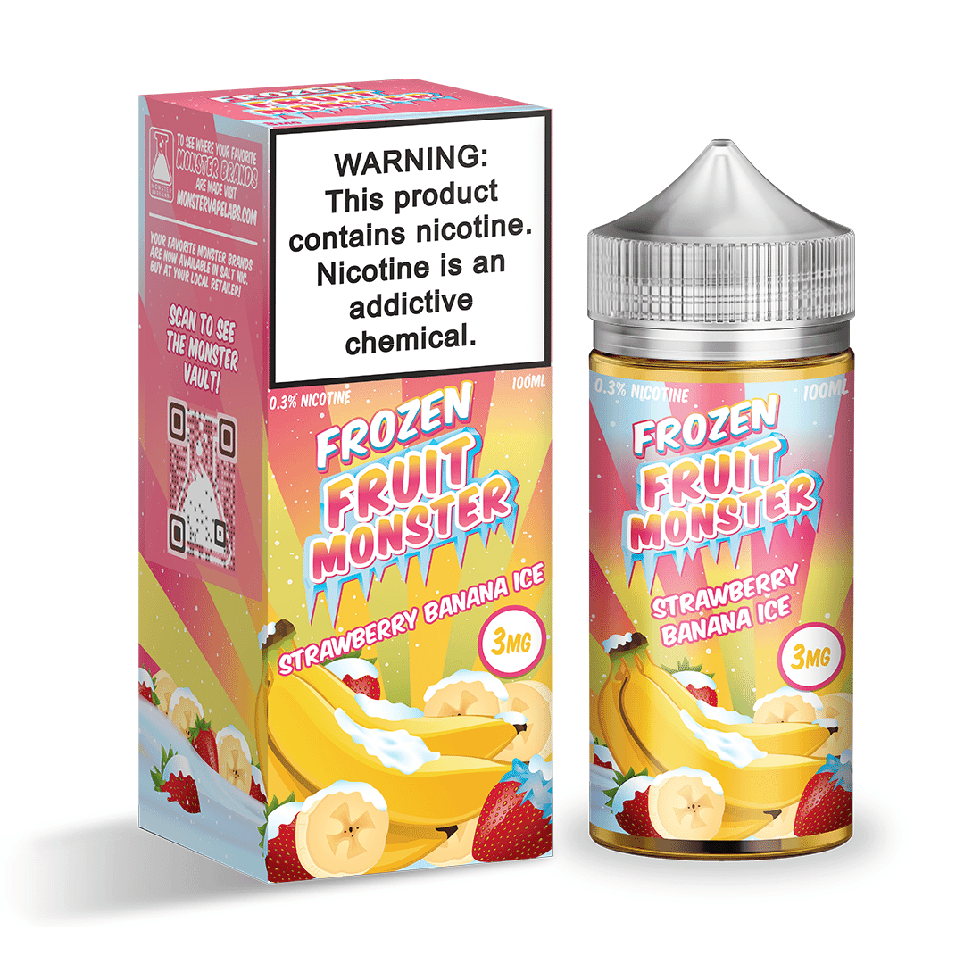 Strawberry Banana Ice by Fruit Monster