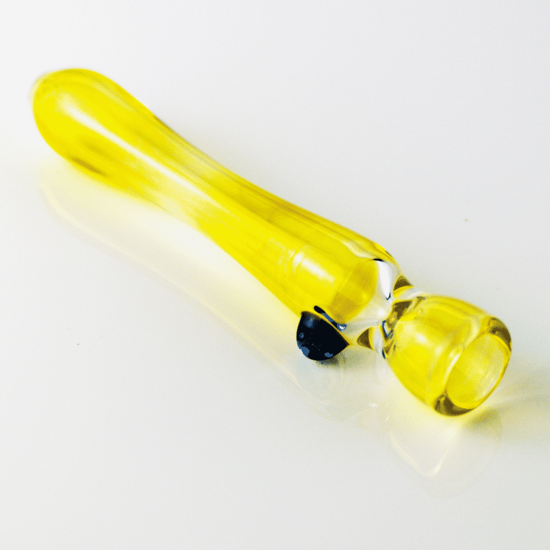Fumed Glass Chillum | CannaDevices | upperlimitsinc.com
