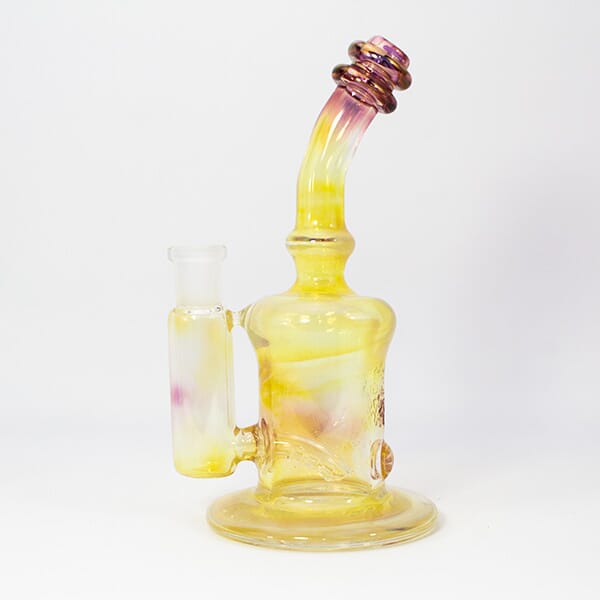 Small Stamped Rig by Waterhouse Glass. Available for purchase at Upper Limits Midwest, inc. 