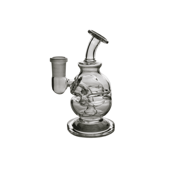 Thick Glass Fab Egg Mini Recycler Water Pipe