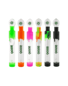 Slider glass blunt ooze easy to use glass blunt with sliding feature for ease of use comes in multiple colors!