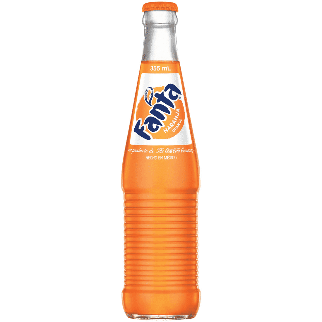12 oz Glass Bottle Fanta Orange
