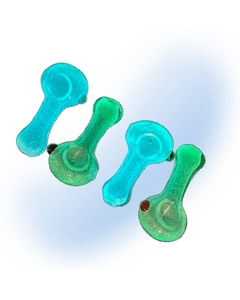 Glow In The Dark Spoon Glass Pipe
