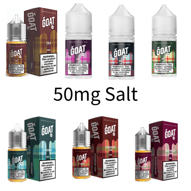 50 MG Salt Nic | GOAT E - Liquid