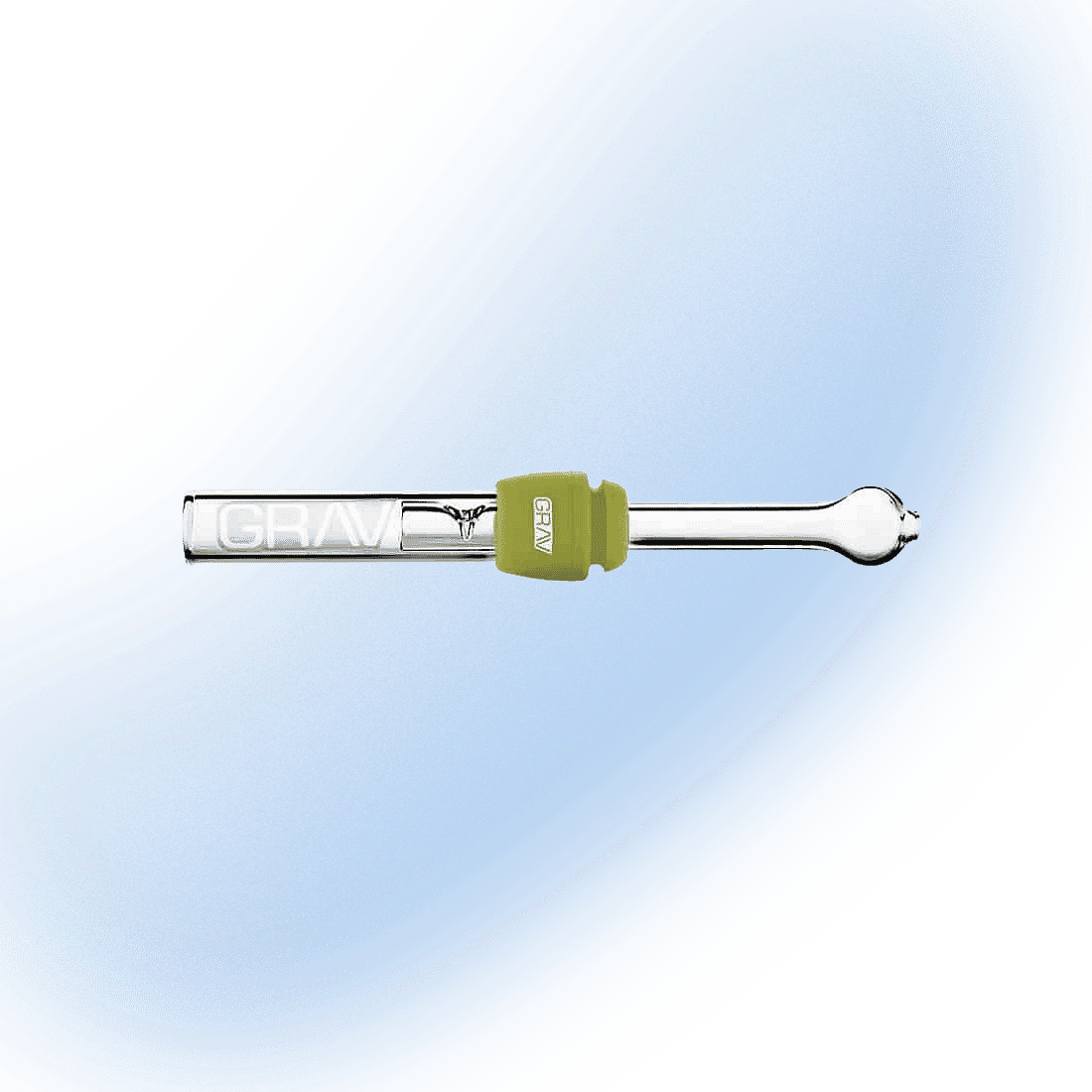 GRAV® Glass Blunt With Silicone Grommet – Avocado Green