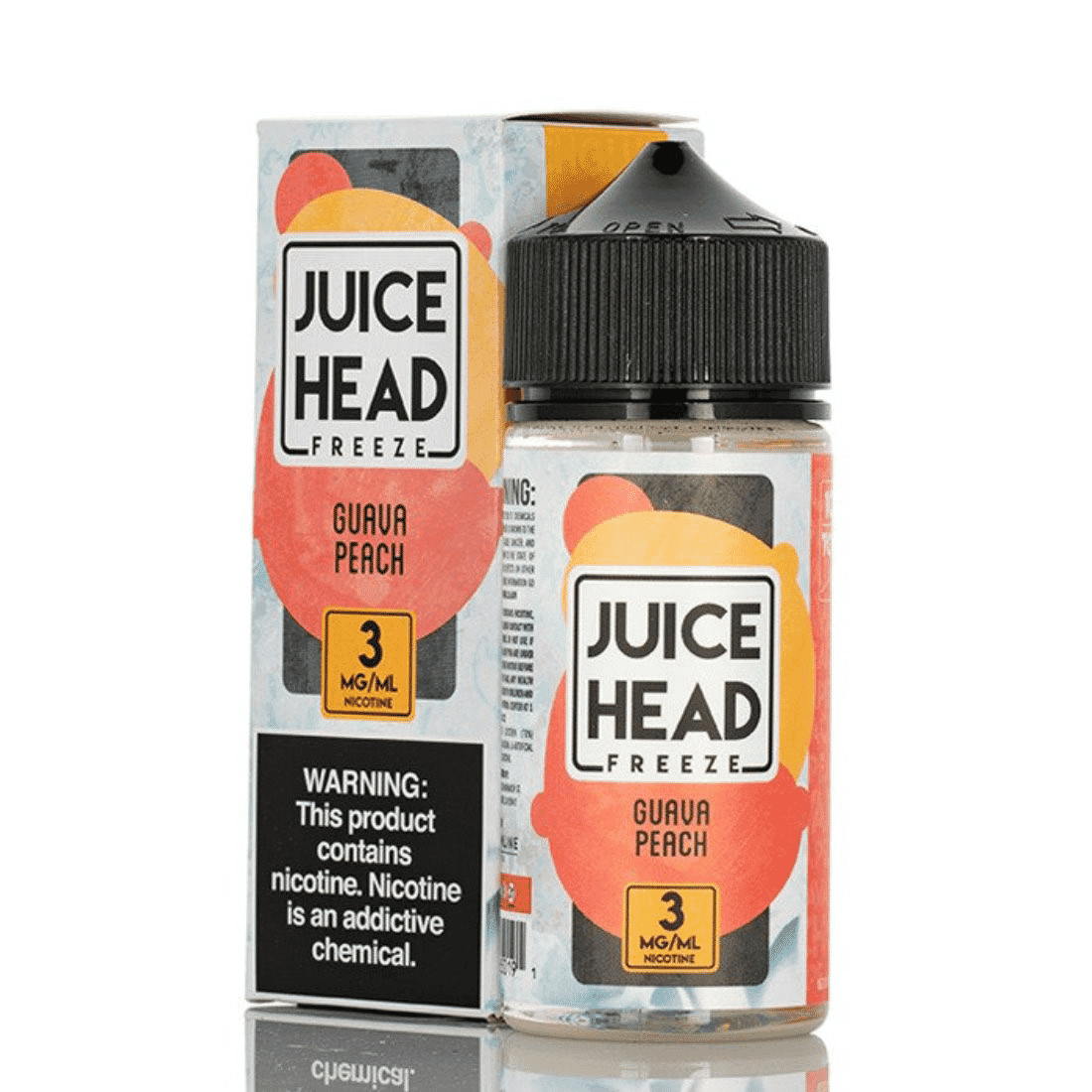 guava peach freeze juice head e liquid 100ml
