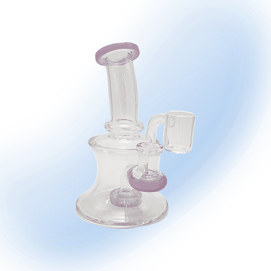 6" Banger Hanger Showerhead Dab Rig | Monark Glass