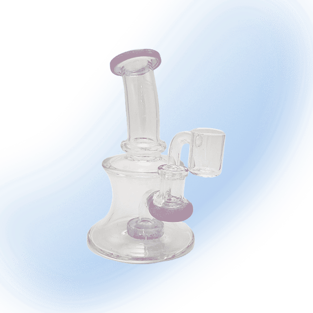 6" Banger Hanger Showerhead Dab Rig | Monark Glass