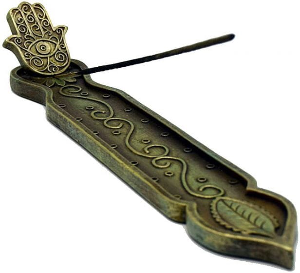 Hamsa Hand Incense Burner by Import