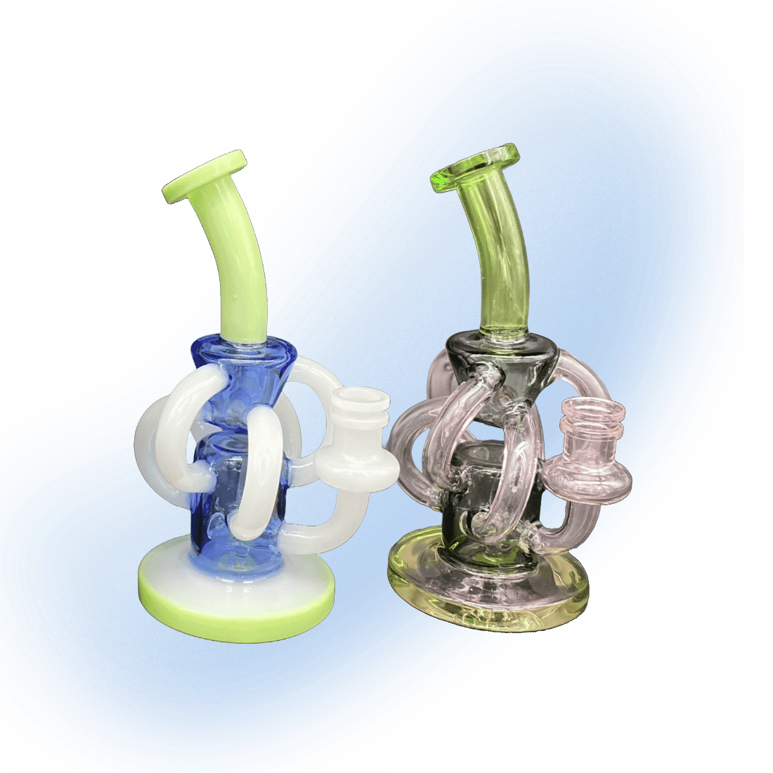 Colored Glass Recycler 7" | Glasshouse