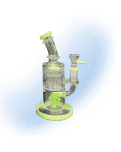 Glass Single Tree Perc Water Pipe | Glasshouse | 14mm Female