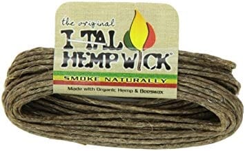 Hemp Wick I-Tal (Large)