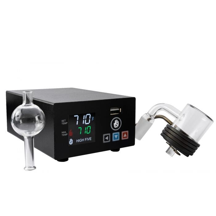 LCD E-Nail Banger Kit by High Five (Shatter Black)