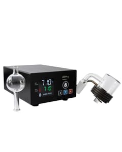 LCD E-Nail Banger Kit by High Five (Shatter Black)