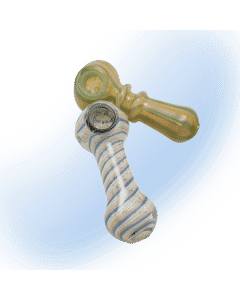 4" Glass Spoon With Built-In Glass Screen