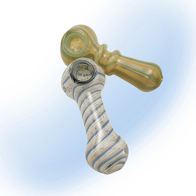 4" Glass Spoon With Built-In Glass Screen