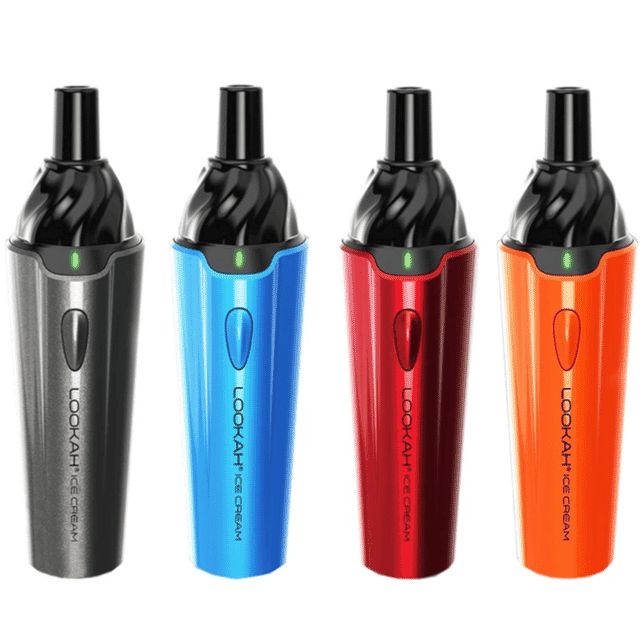 Lookah's Ice Cream Dry Herb Vape showcasing its sleek design and advanced heating mechanism