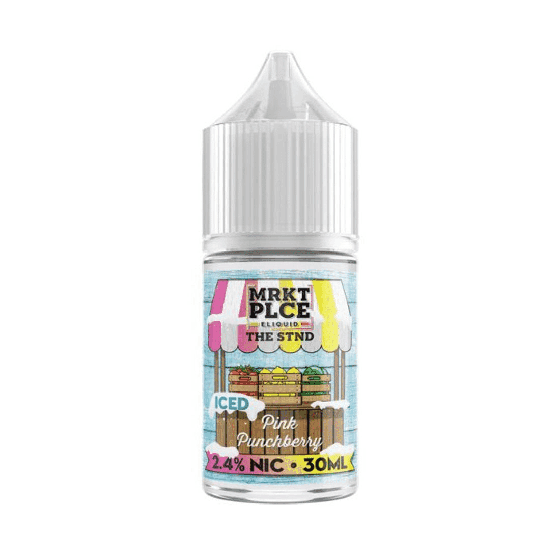 iced pink punchberry salt nic e liquid
