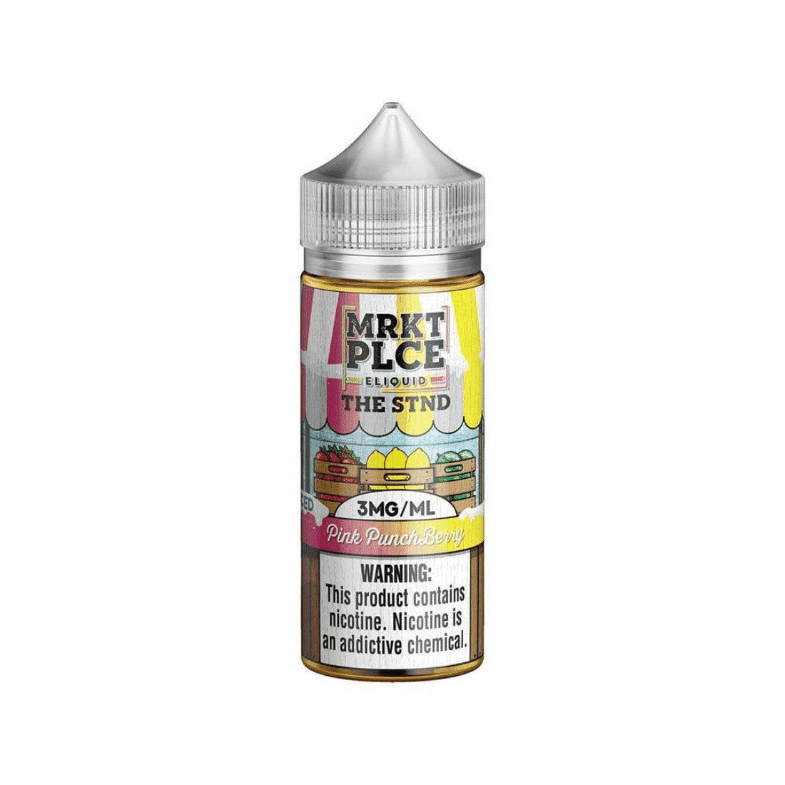 iced pink punchberry e liquid from mrkt plce and the stnd