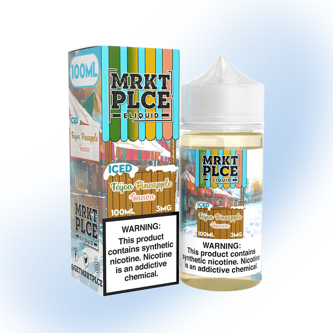 Iced Feijoa Pineapple Guava | 100ml | MRKT PLCE