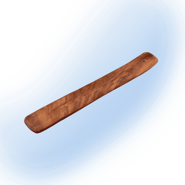 Wooden Incense Burner Boat