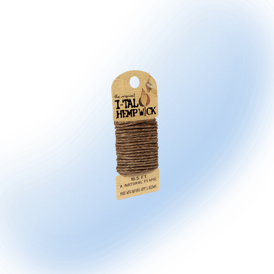 I-Tal Rolled Hemp Wick - Large