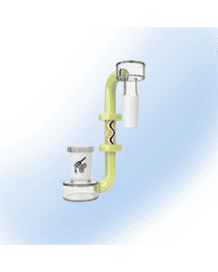 J Drop Down Wig Wag | Honeybee Herb | 90 Degree - 14mm - Green