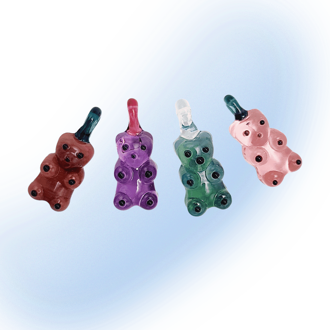 Glass Gummy Bear Pendant | J Walker Glass Design