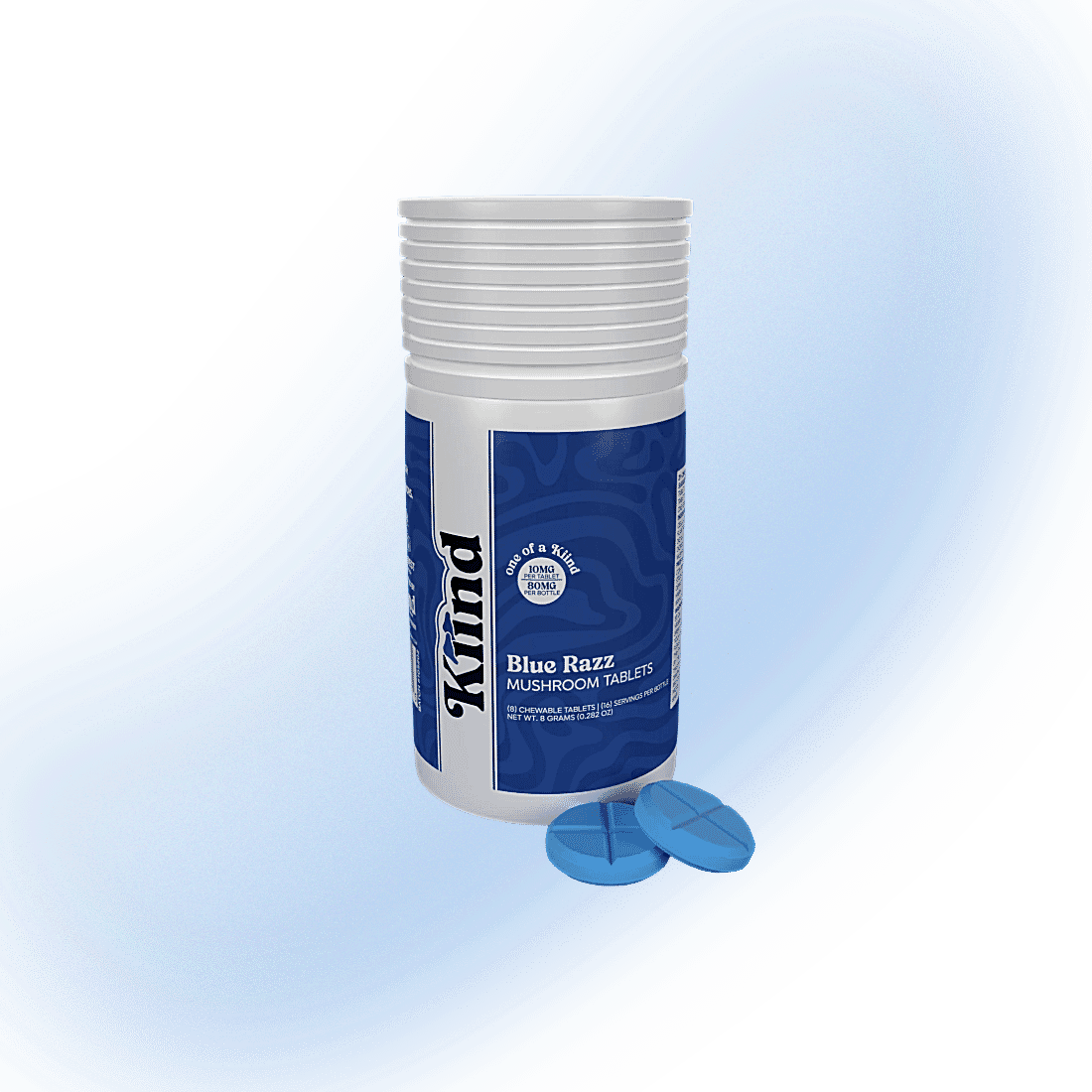 Kiind Mushroom Tablets - Blue Razz