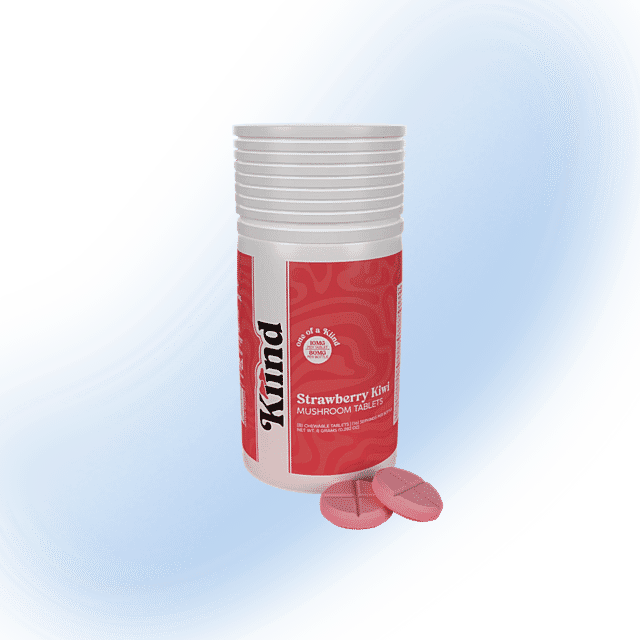 Kiind Mushroom Tablets 10mg/80mg | 8 Count - Strawberry Kiwi