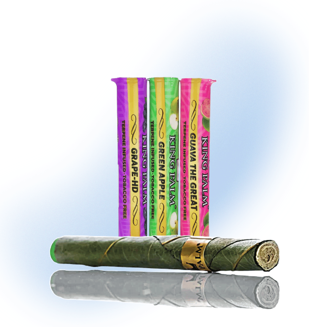King Palm Single Wrap Flavor Options Packaging With Wrap In Front