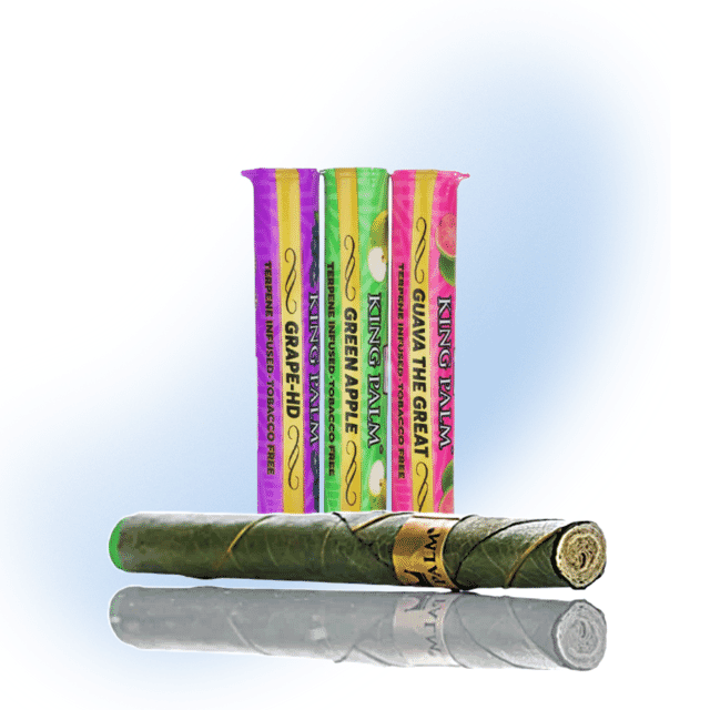 King Palm Single Wrap Flavor Options Packaging With Wrap In Front