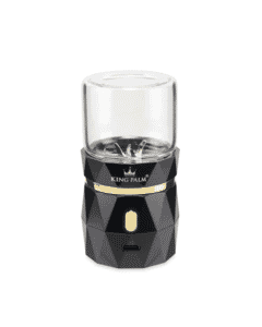 King Palm Electric Herb Grinder with USB Charger and Extra Jar