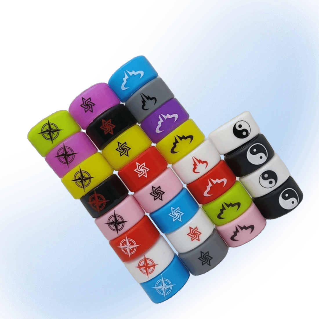 Large Silicone Vape Bands | Silicone Tank Sleeve Protectors | 22-24mm