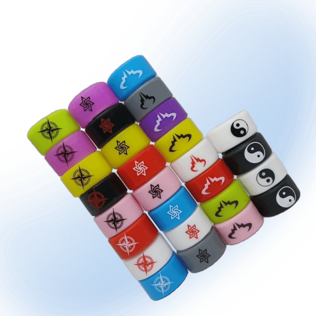 Large Silicone Vape Bands | Silicone Tank Sleeve Protectors | 22-24mm