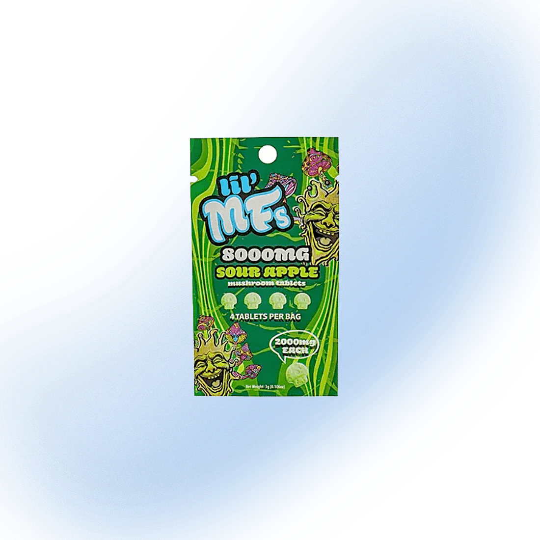 Lil' Mfs Sour Apple 4 Pack