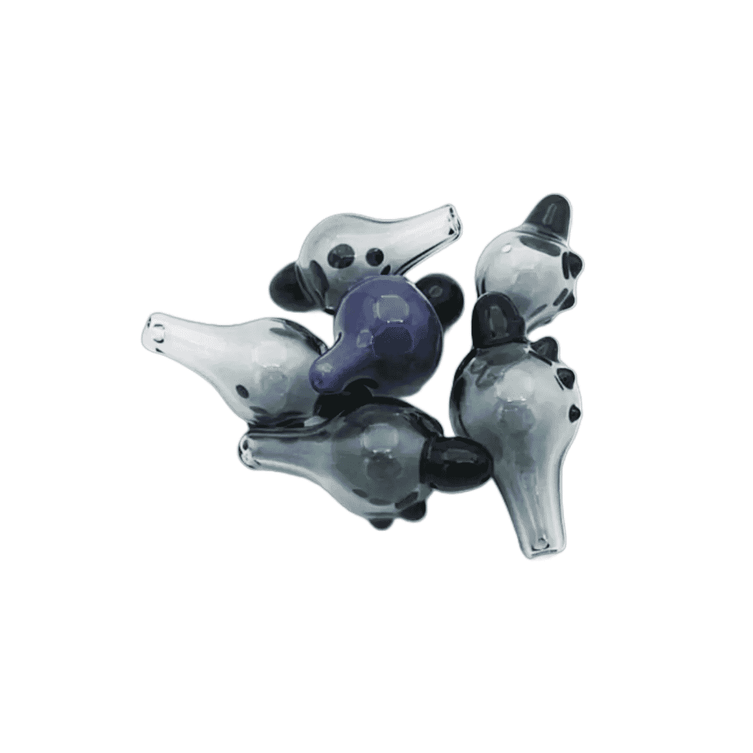 Lined Color Glass Carb Cap by Artist Pipes