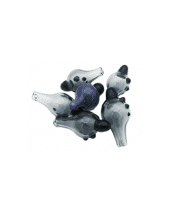 Lined Color Glass Carb Cap by Artist Pipes