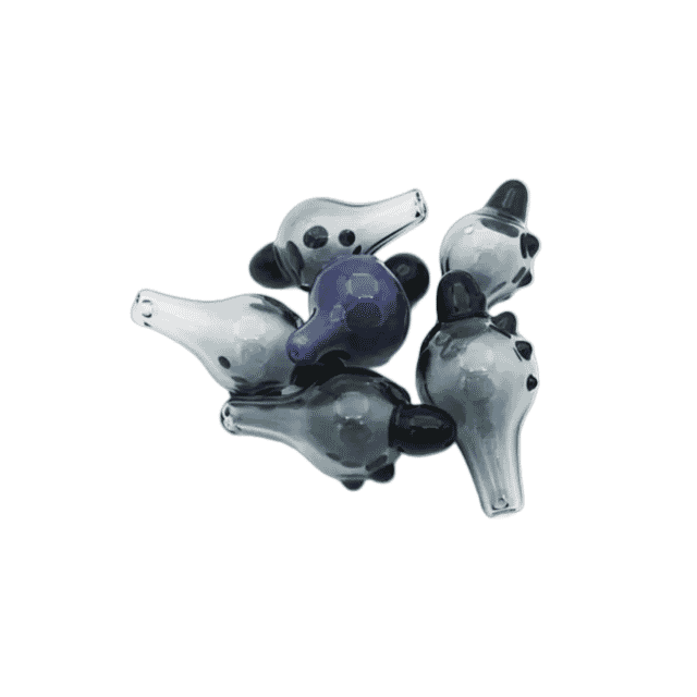 Lined Color Glass Carb Cap by Artist Pipes