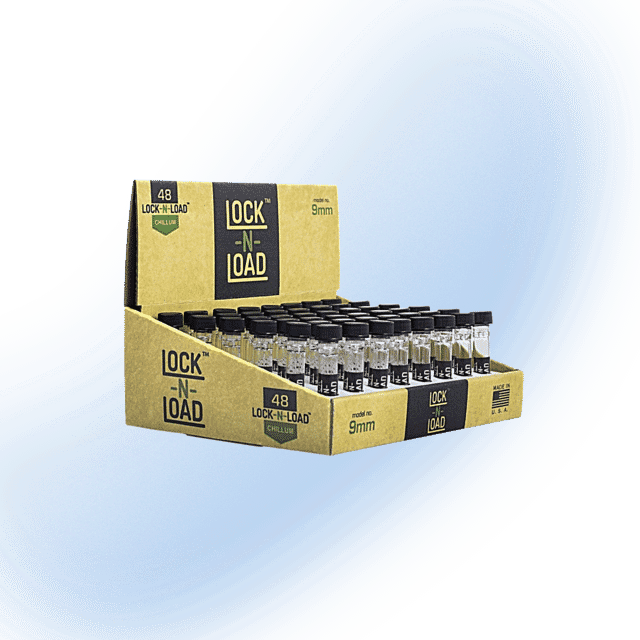 Lock N Load Glass Chillum Pipe